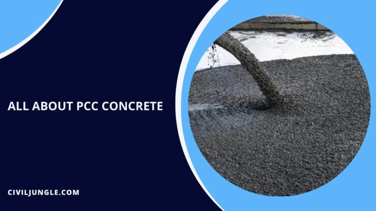 What Is PCC Concrete | Ingredients of PCC In Construction | Making of PCC Concrete | Work Procedure of PCC Construction