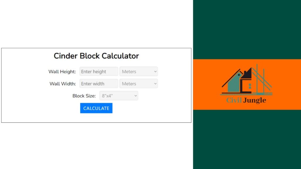 Cinder Block Calculator