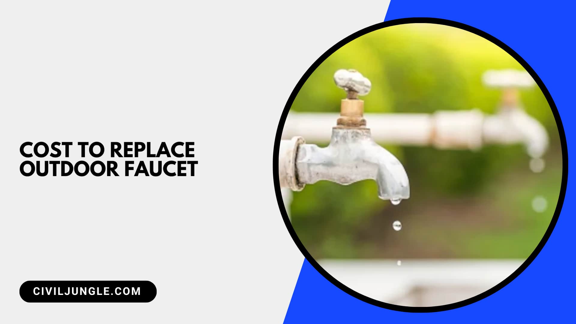 Cost to Replace Outdoor Faucet