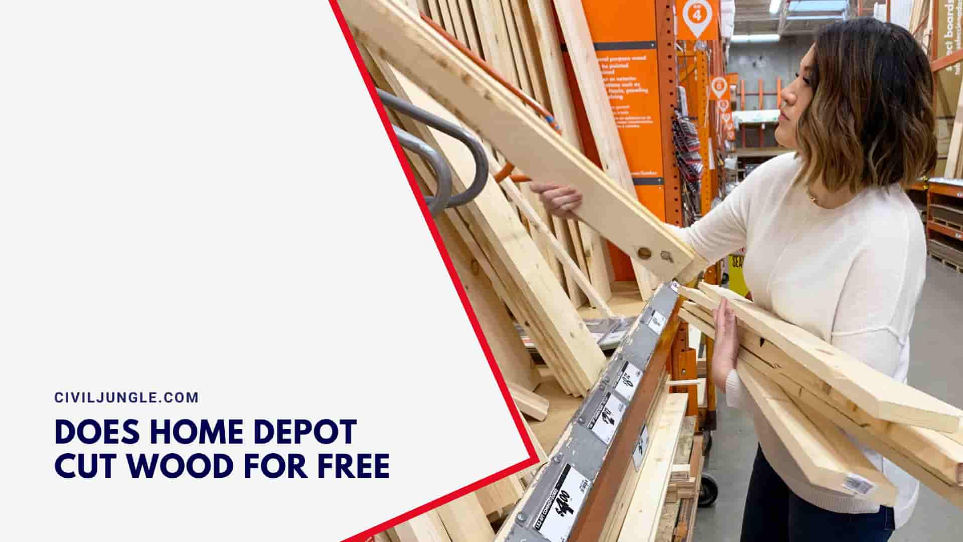 Does Home Depot Cut Wood for Free