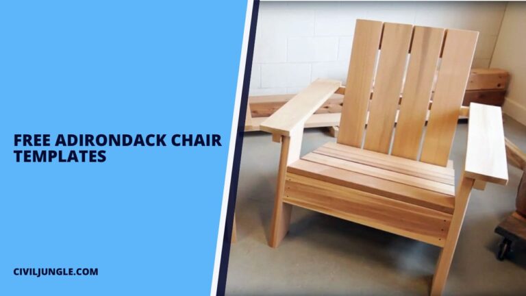 Free Adirondack Chair Templates