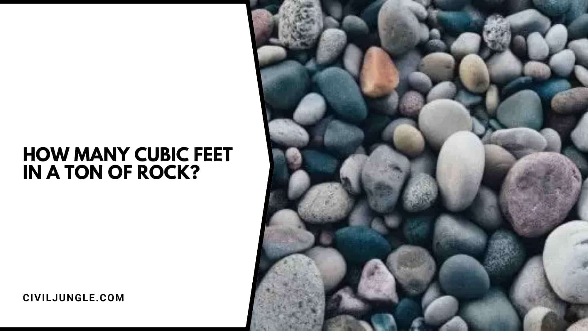 How Many Cubic Feet in a Ton of Rock?