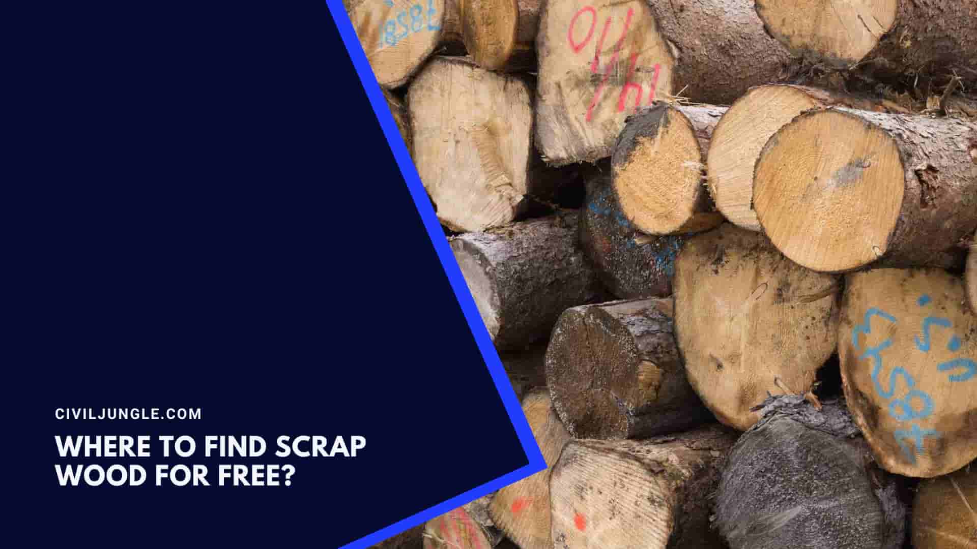 Where to Find Scrap Wood for Free?