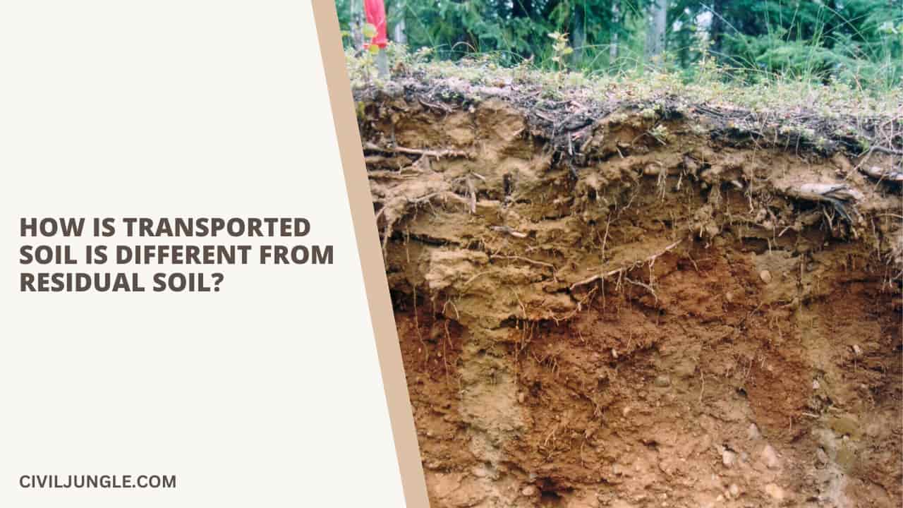 How Is Transported Soil Is Different from Residual Soil?