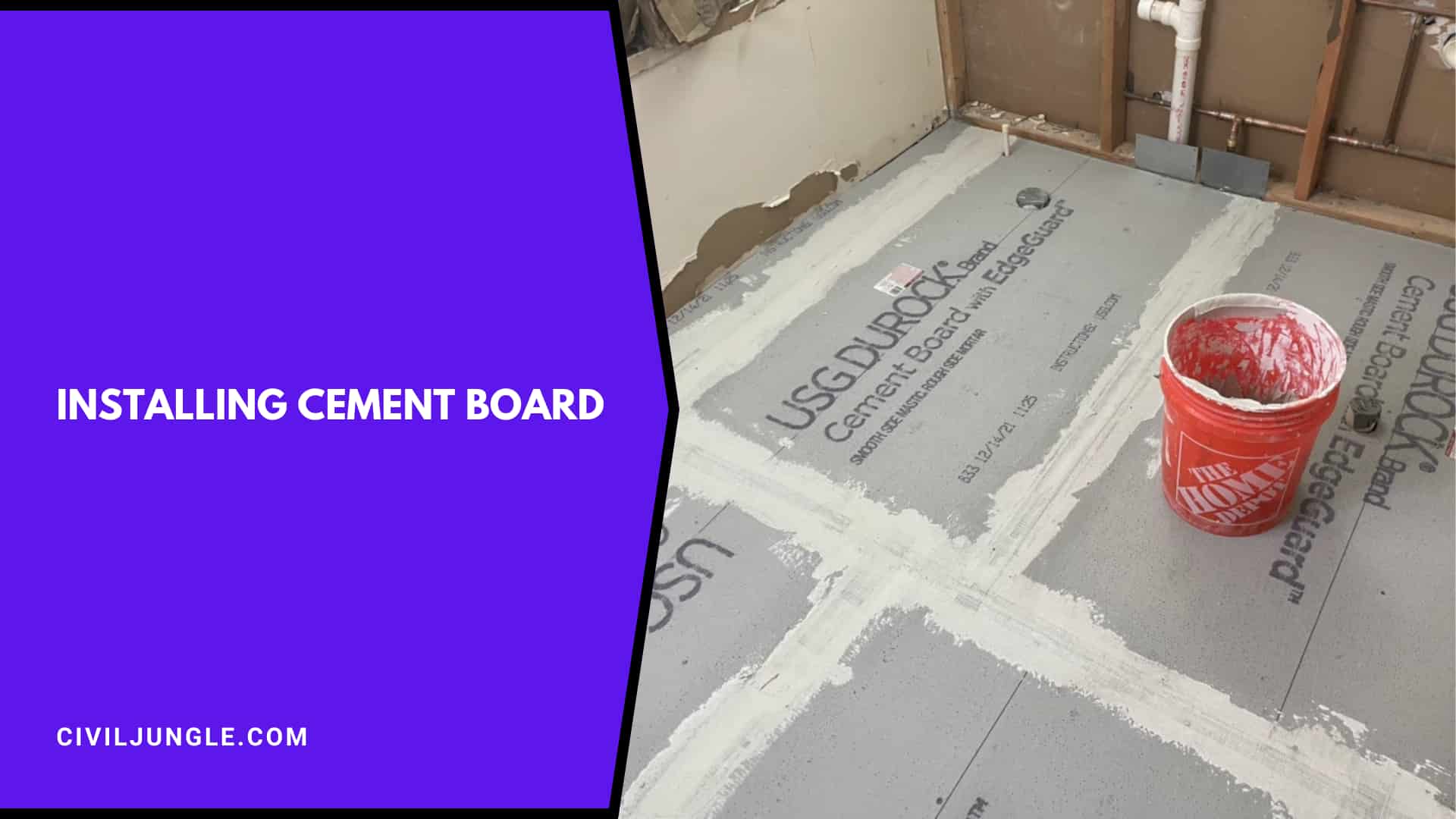 Installing Cement Board