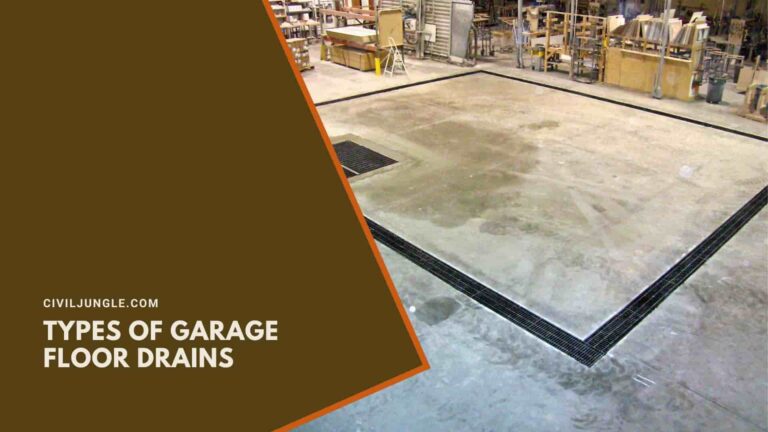 Types of Garage Floor Drains