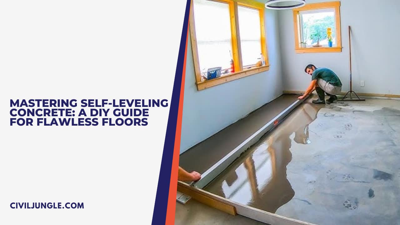 Mastering Self-Leveling Concrete: A DIY Guide for Flawless Floors