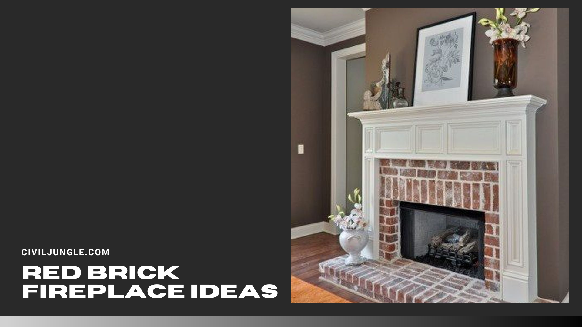 Red Brick Fireplace Ideas