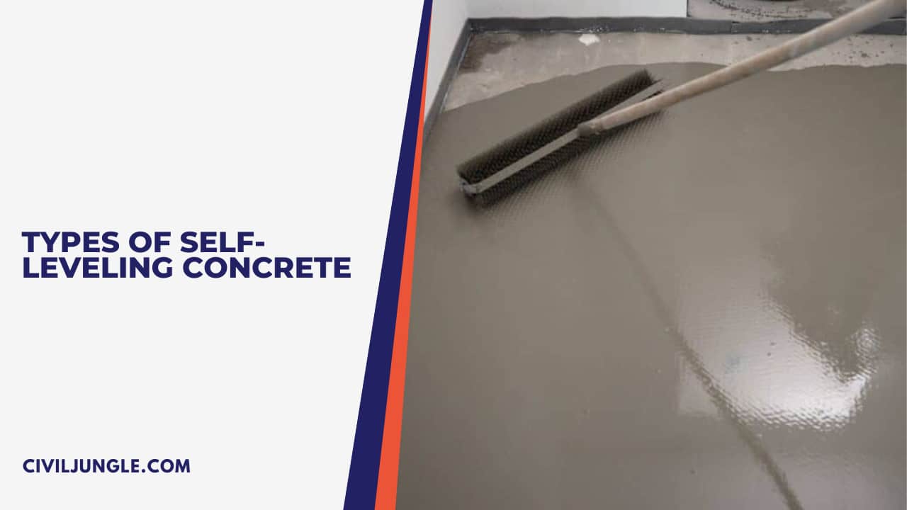Types of Self-Leveling Concrete