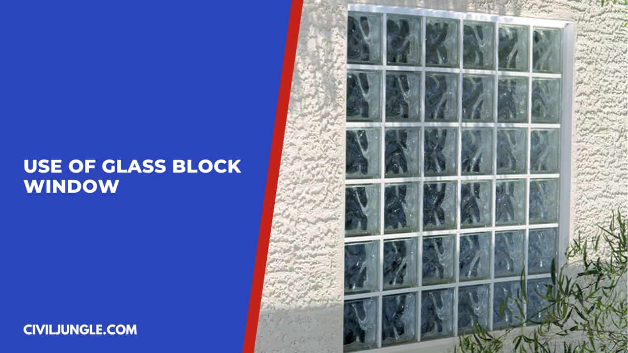 Use of Glass Block Window