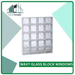 Wavy Glass Block Windows
