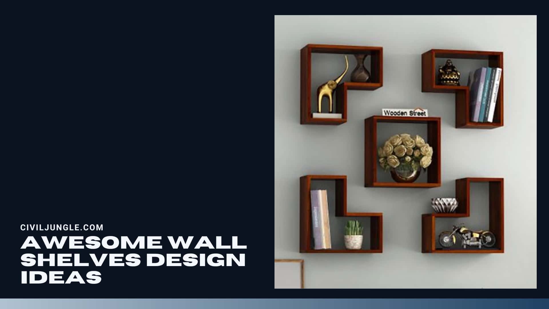 Awesome Wall Shelves Design Ideas