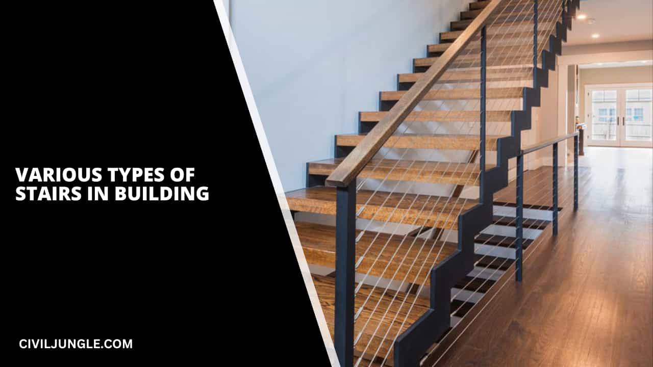 Various Types Of Stairs In Building