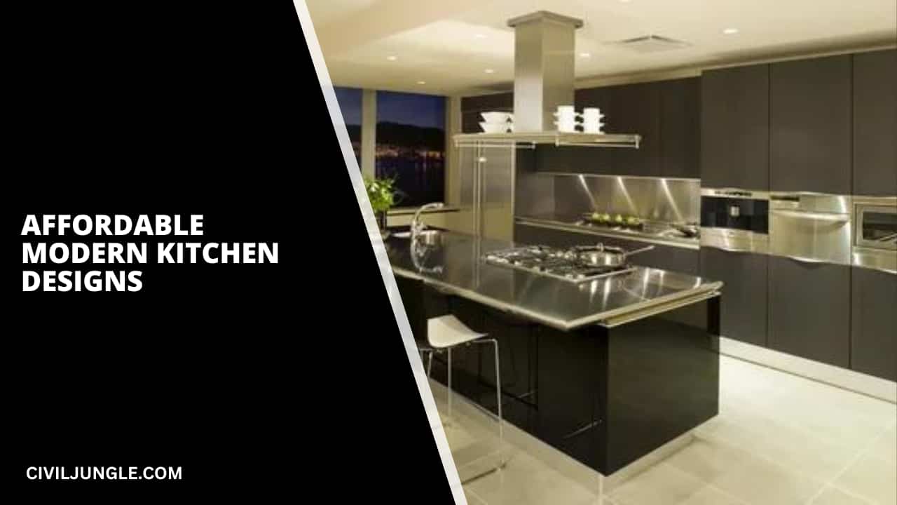 Affordable Modern Kitchen Designs