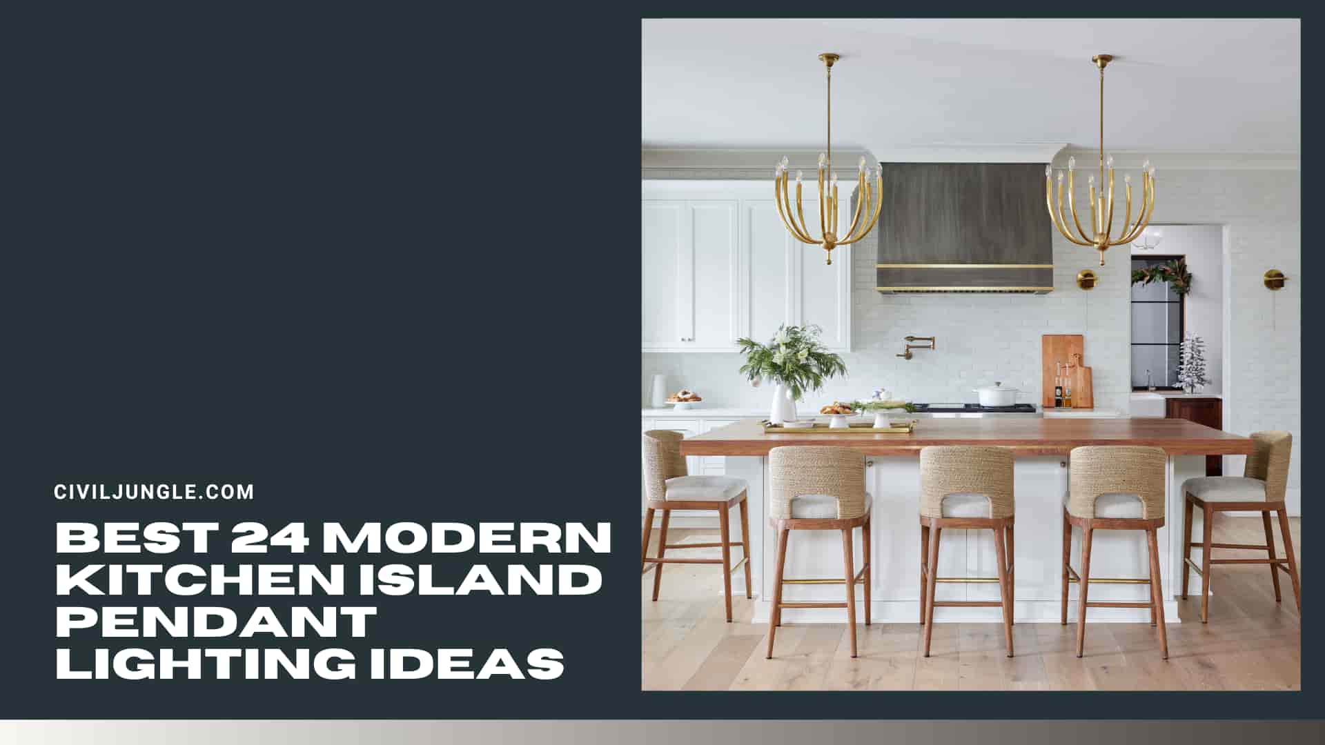 Best 24 Modern Kitchen Island Pendant Lighting Ideas