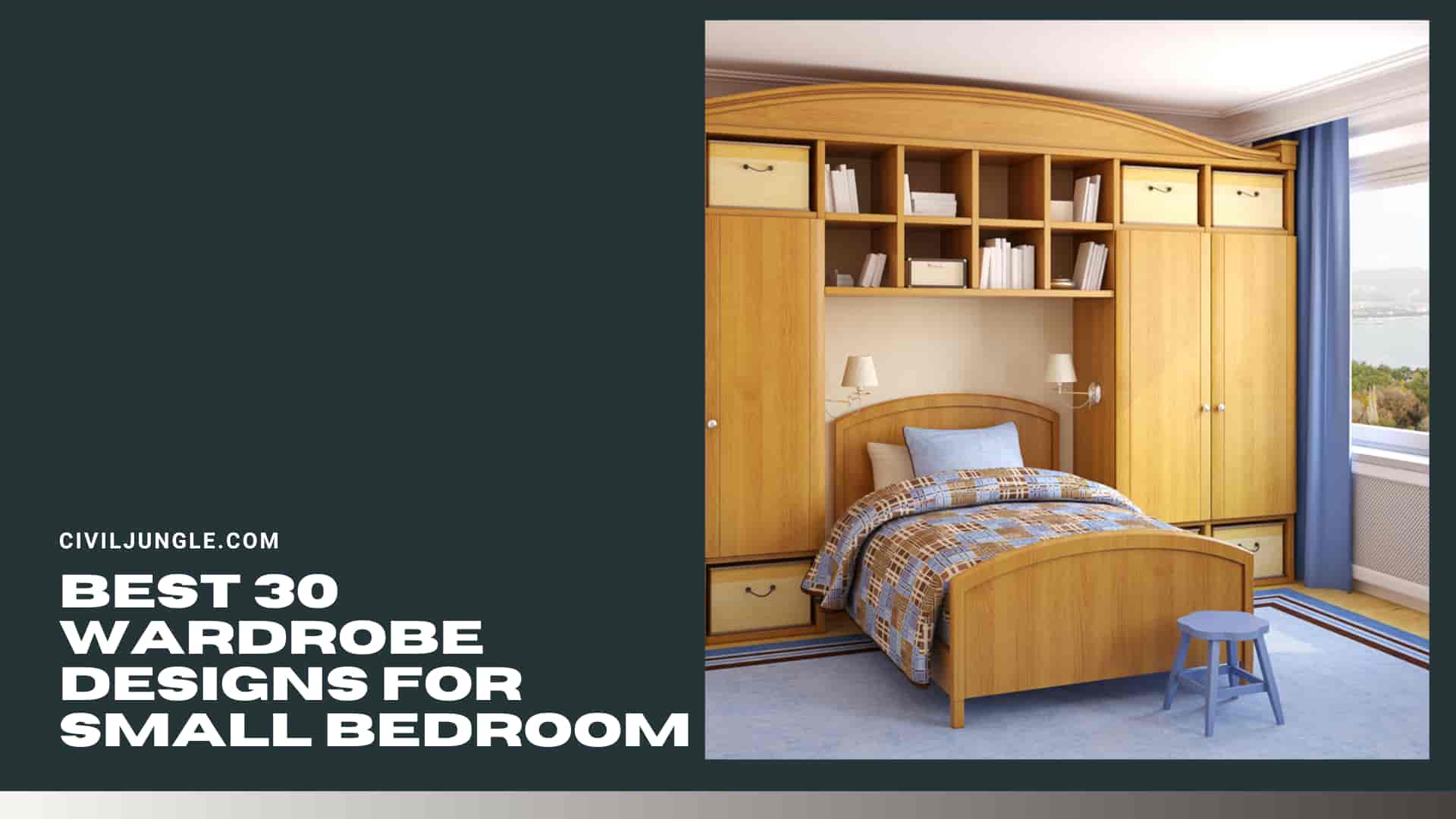 Best 30 Wardrobe Designs For Small Bedroom