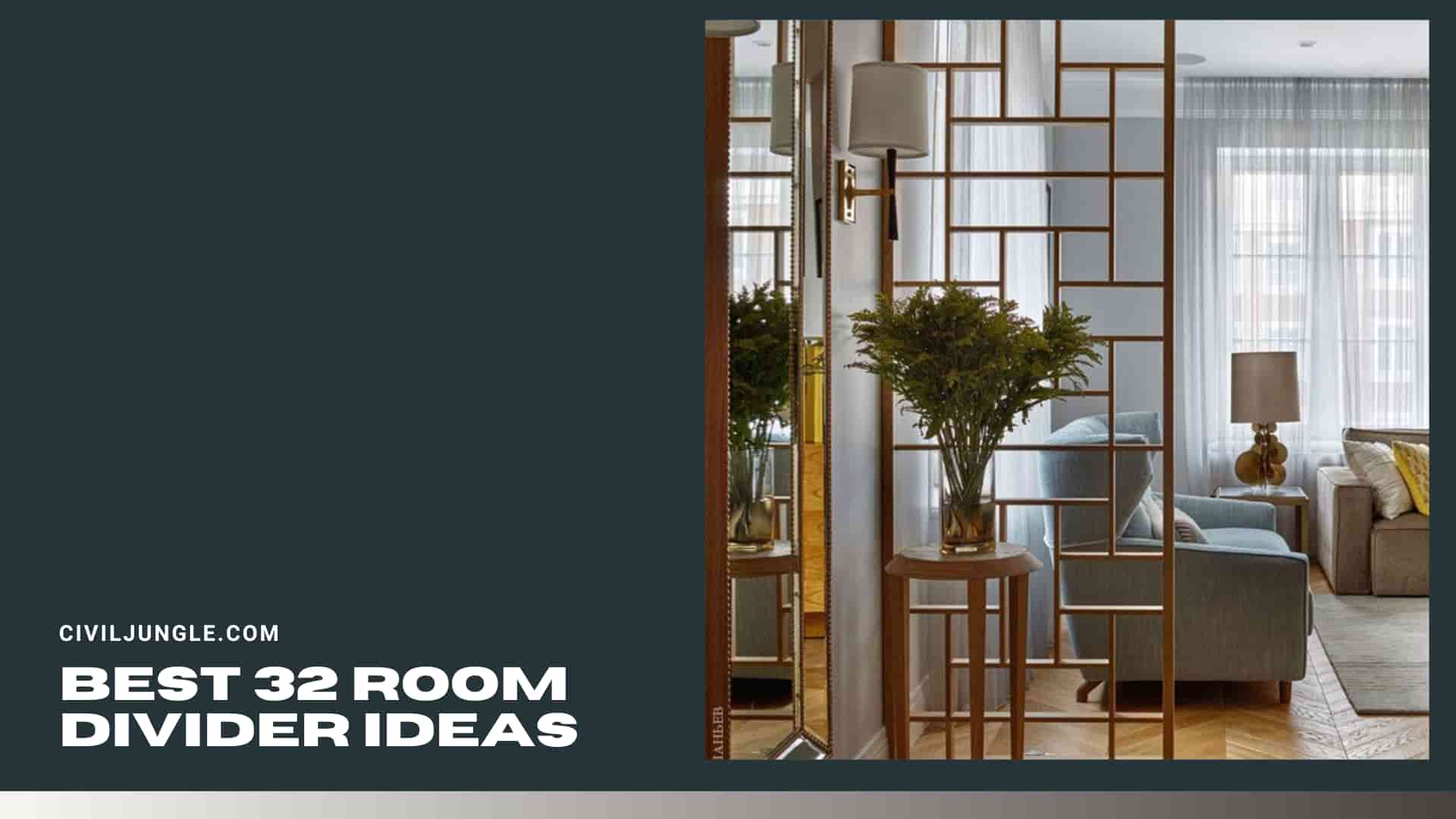 Best 32 Room Divider Ideas