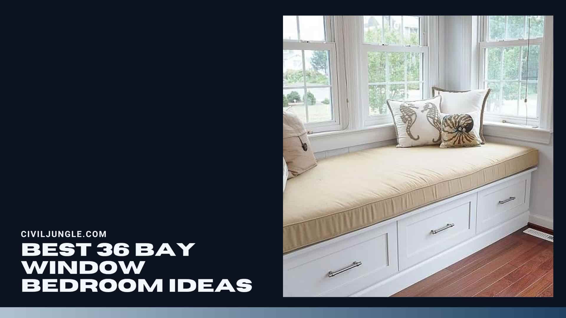 Best 36 Bay Window Bedroom Ideas