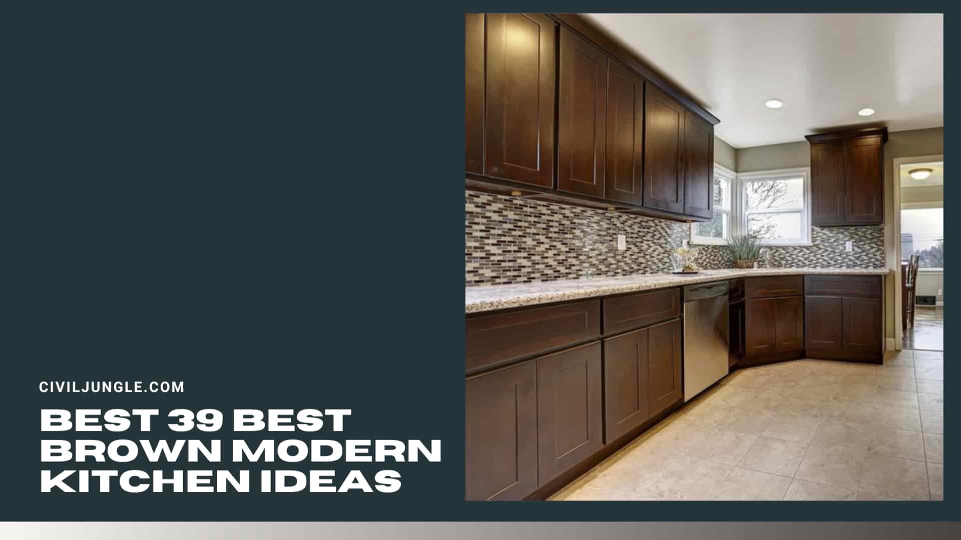Best 39 Best Brown Modern Kitchen ideas