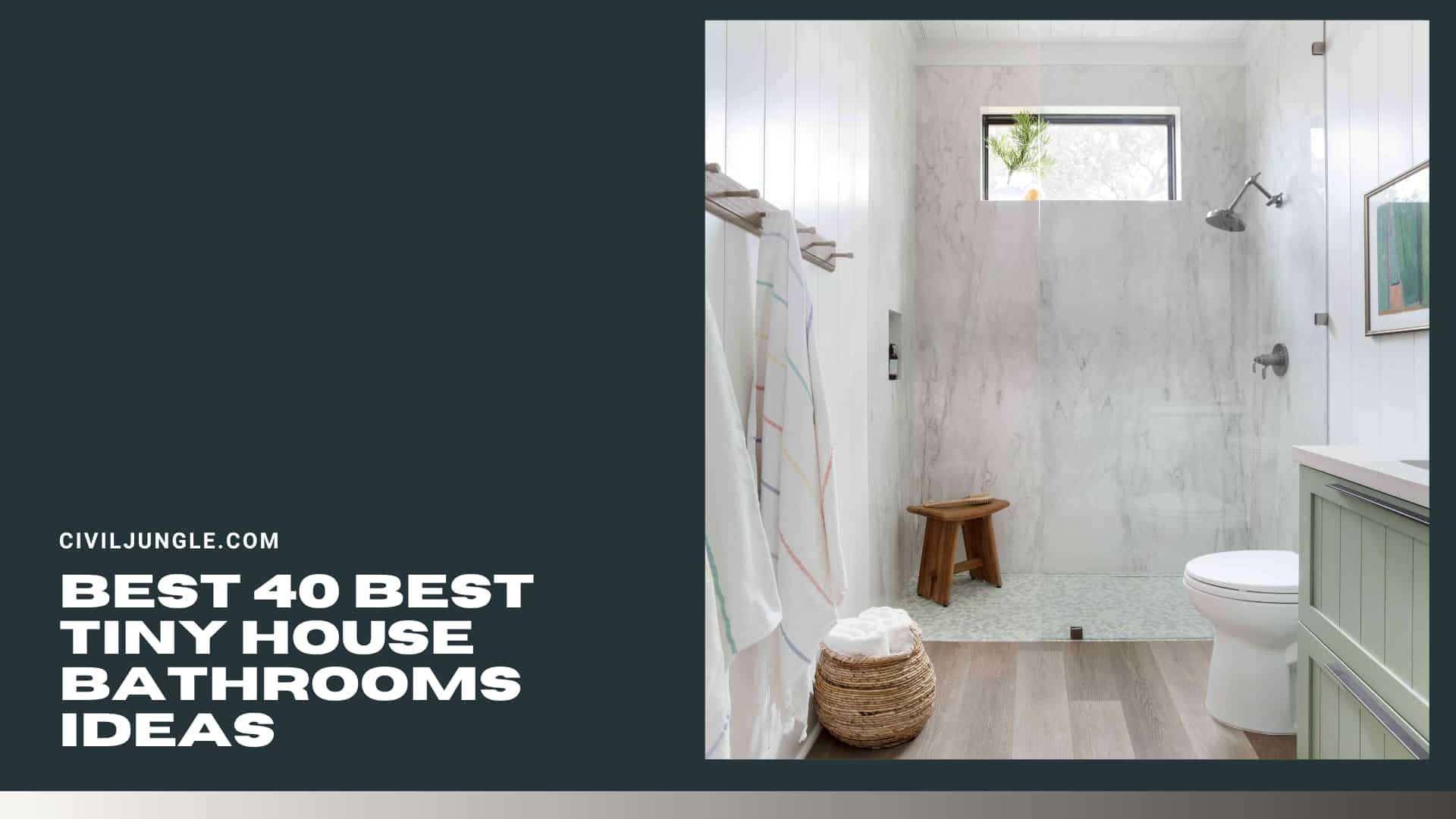 Best 40 Best Tiny House Bathrooms ideas