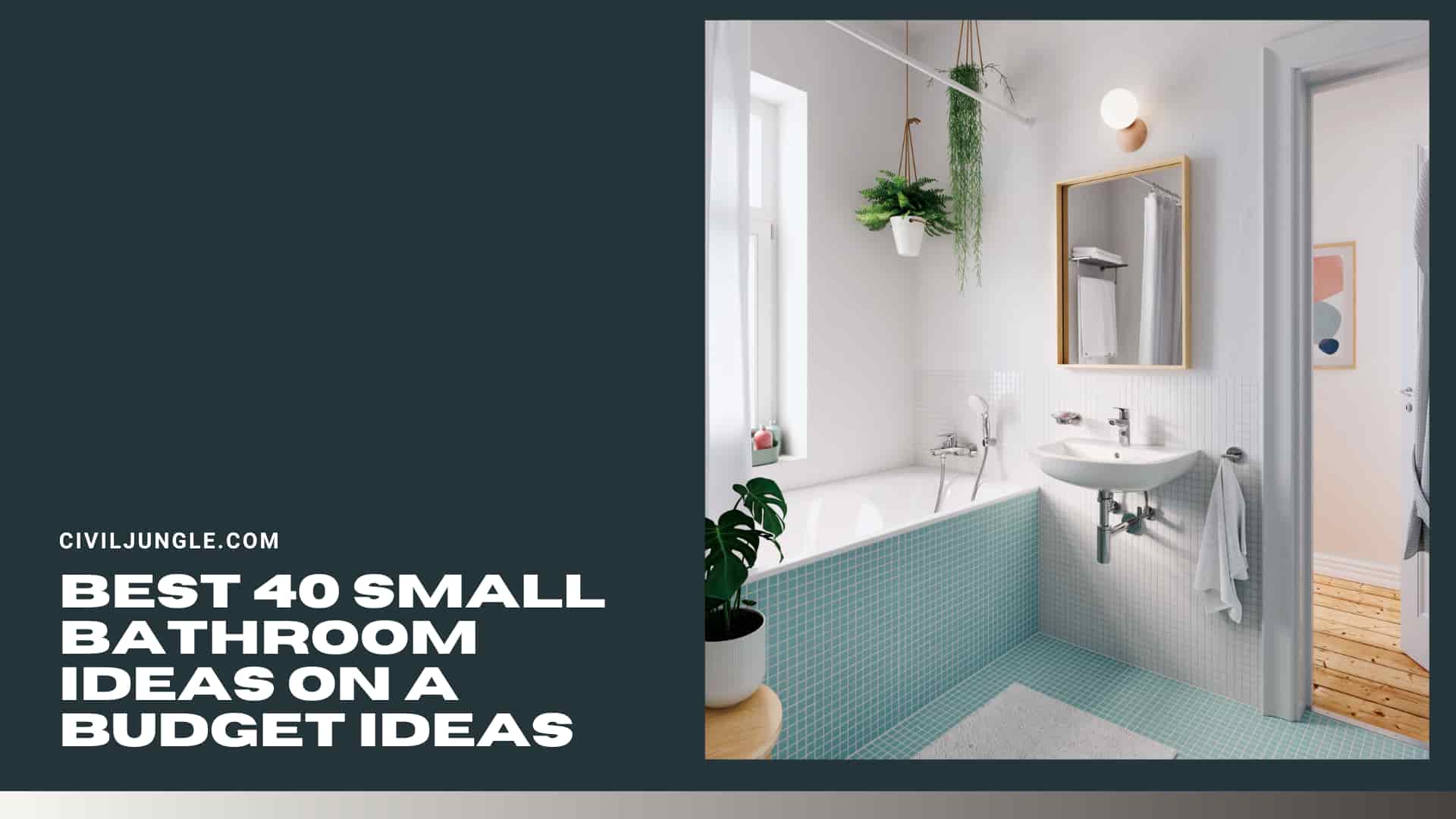 Best 40 Small Bathroom Ideas on a Budget Ideas