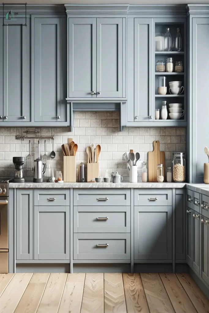 Best 40 Blue Gray Kitchen Cabinets Ideas