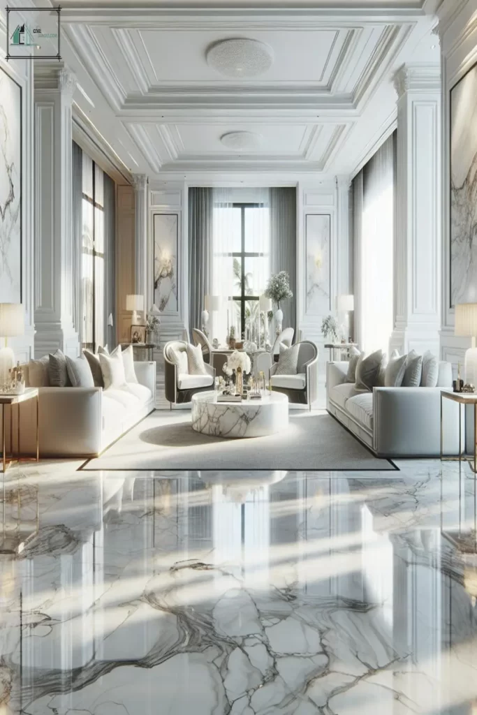Top 36 Marble Living Room