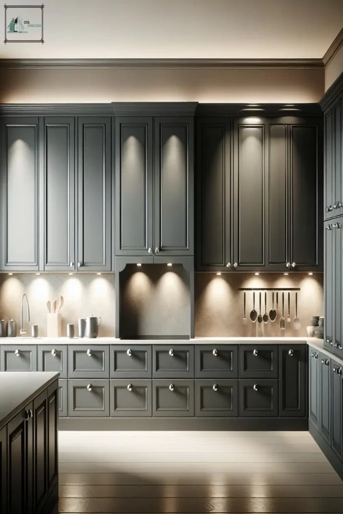 Best 34 Dark Gray Kitchen Cabinets ideas