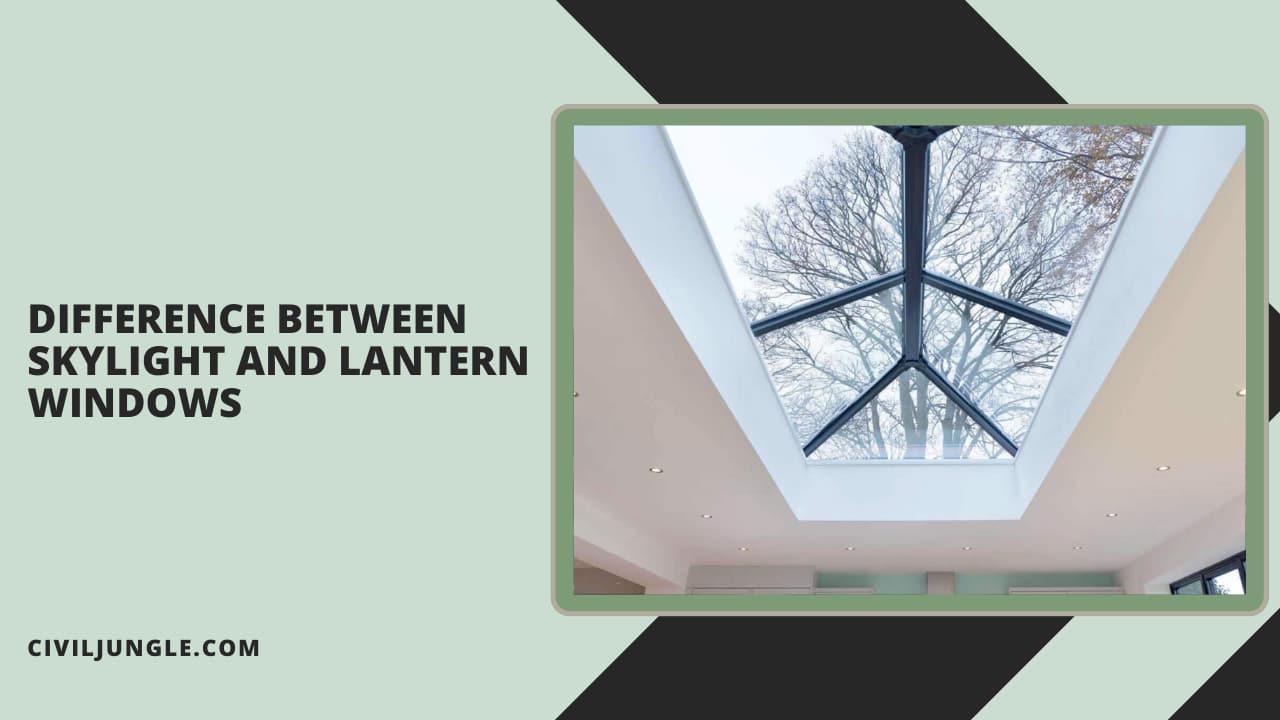 Difference Between Skylight and Lantern Windows