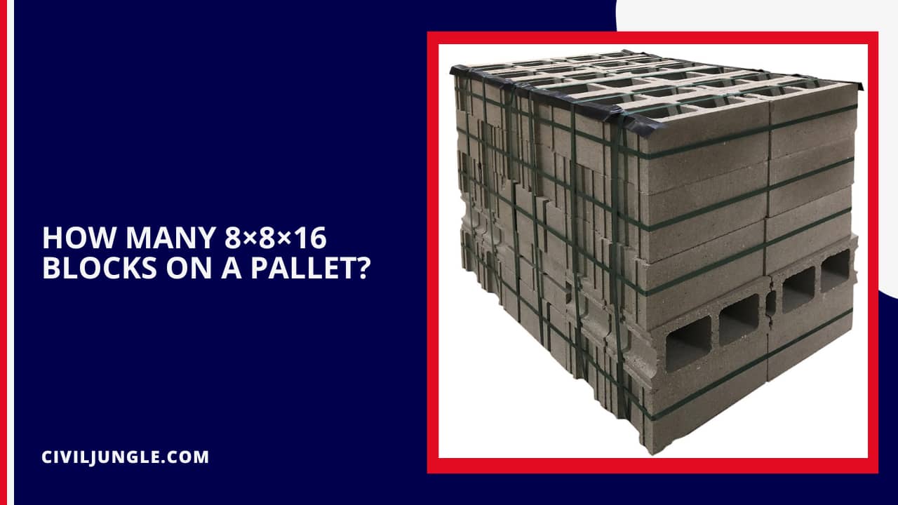 How Many 8×8×16 Blocks on a Pallet?