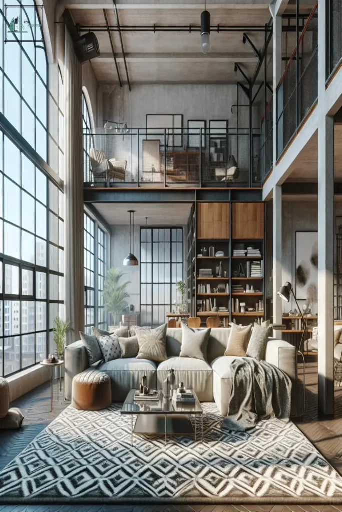 Top 40 Loft Living Room Ideas