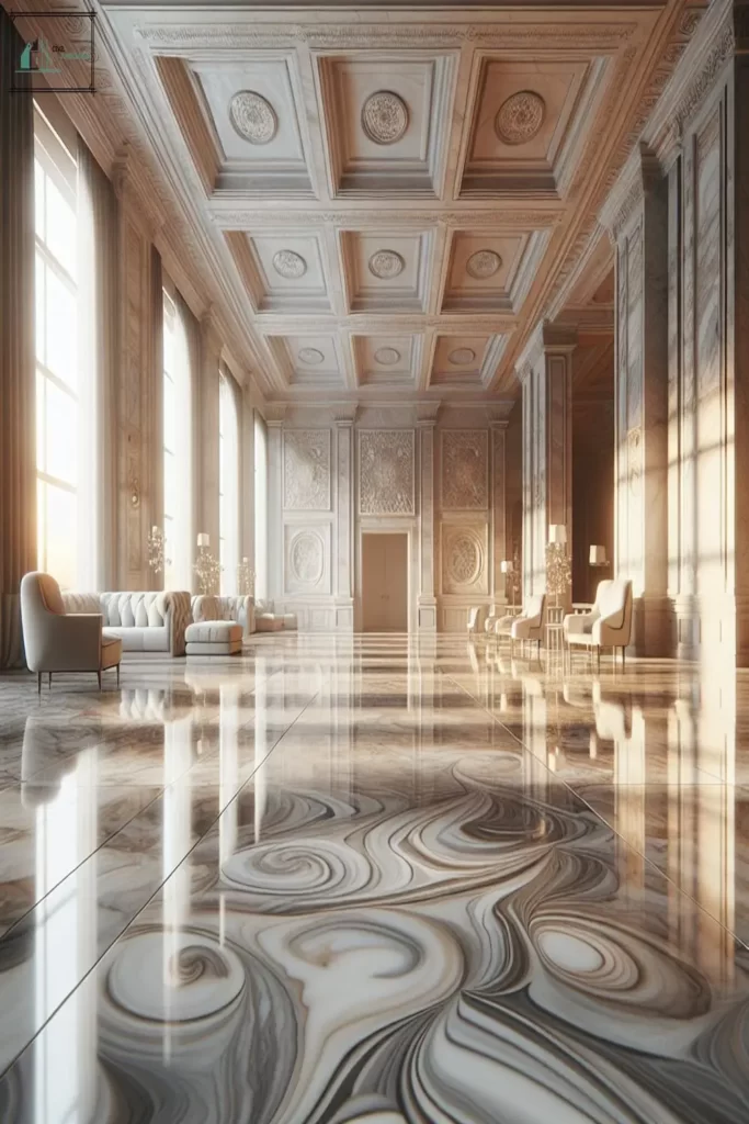 Best 40 Marble Floor Tiles Living Room Ideas