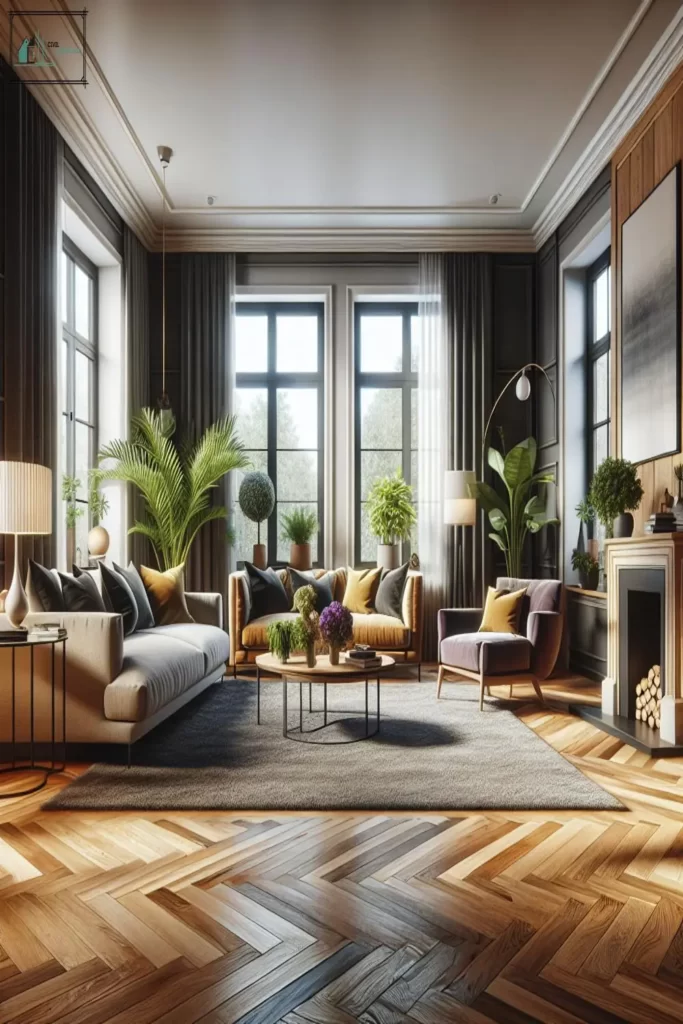 Top 38 Oak Floor Living Room Ideas