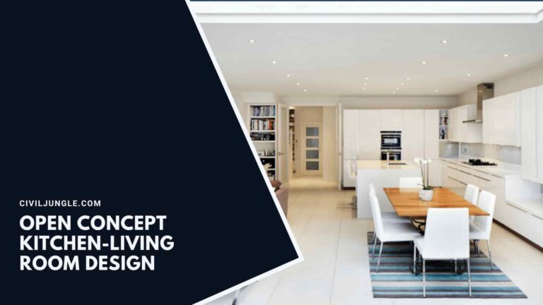 Open Concept Kitchen-Living Room Design
