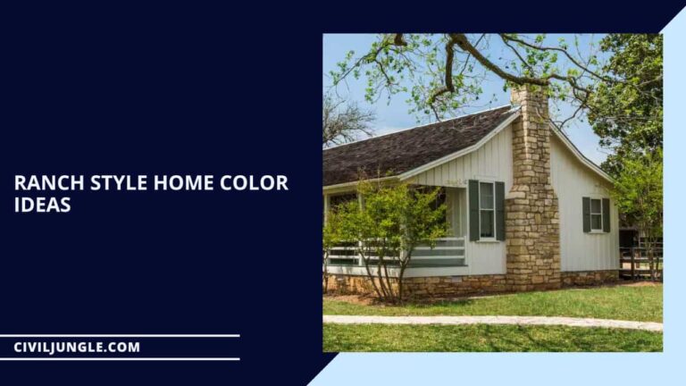 Ranch Style Home Color Ideas