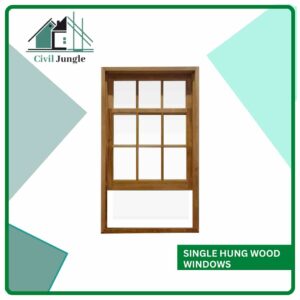 Single Hung Wood Windows