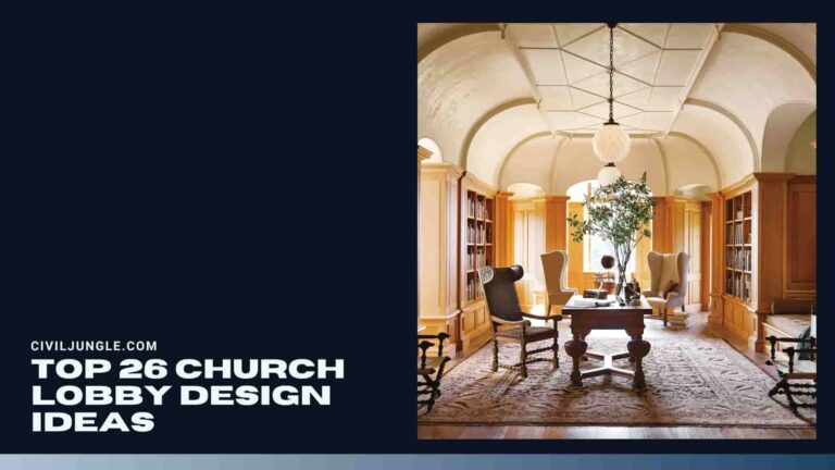 Top 26 Church Lobby Design Ideas