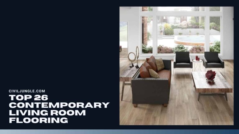 Top 26 Contemporary Living Room Flooring