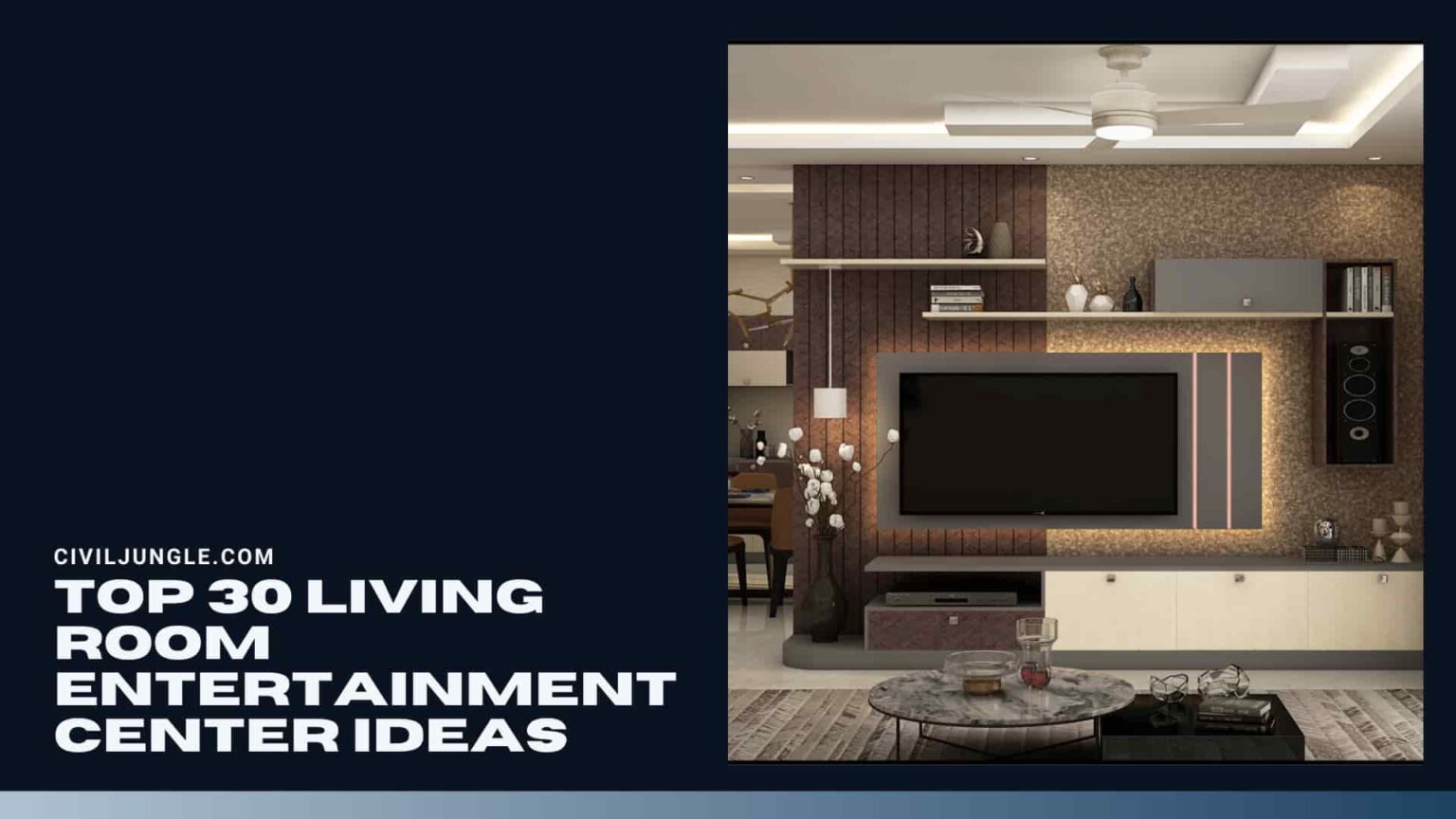 Top 30 Living Room Entertainment Center Ideas