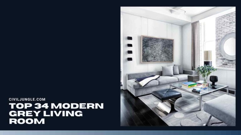 Top 34 Modern Grey Living Room