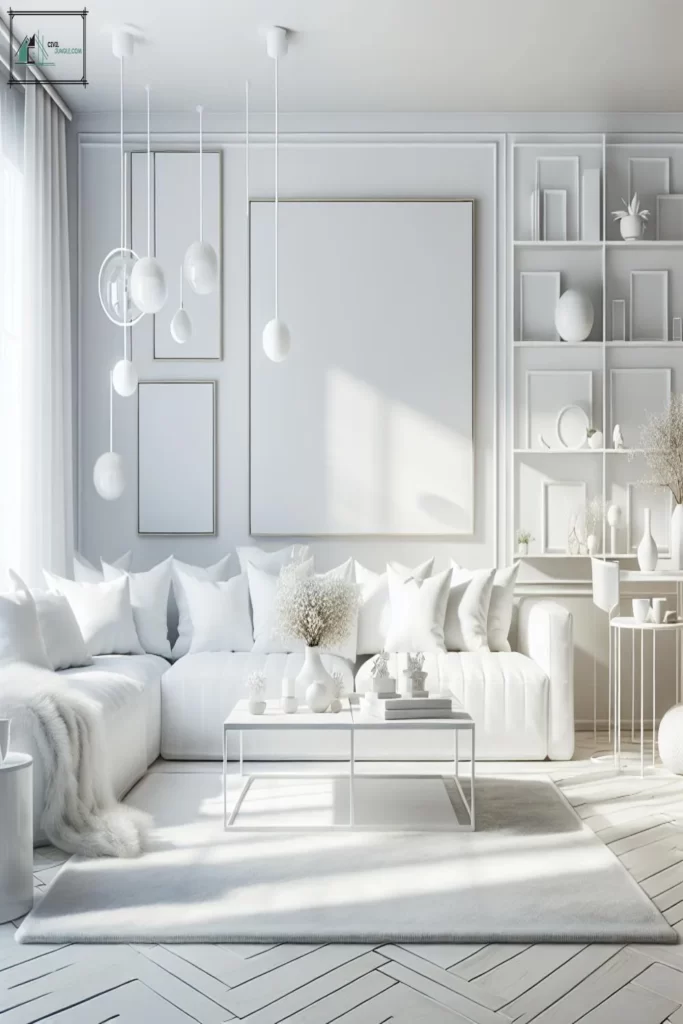 Trending White Living Room Decor Ideas
