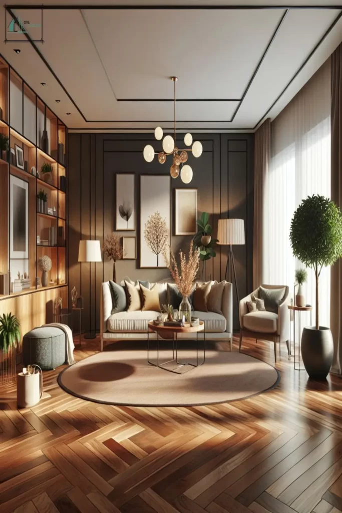 Best 34 Wooden Floor Living Idea