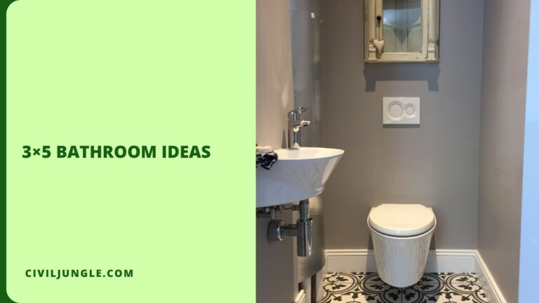 3×5 Bathroom Ideas