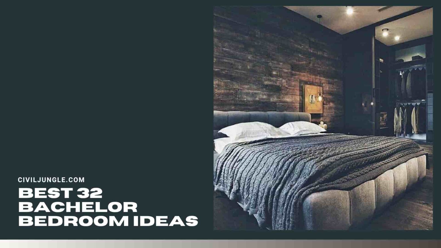 Best 32 Bachelor Bedroom Ideas 1536x864 