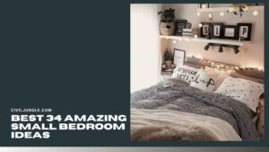Best 34 Amazing Small Bedroom Ideas