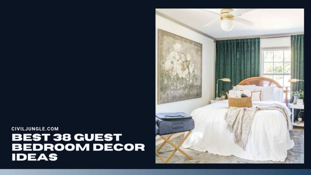 Best 38 Guest Bedroom Decor Ideas 1024x576 