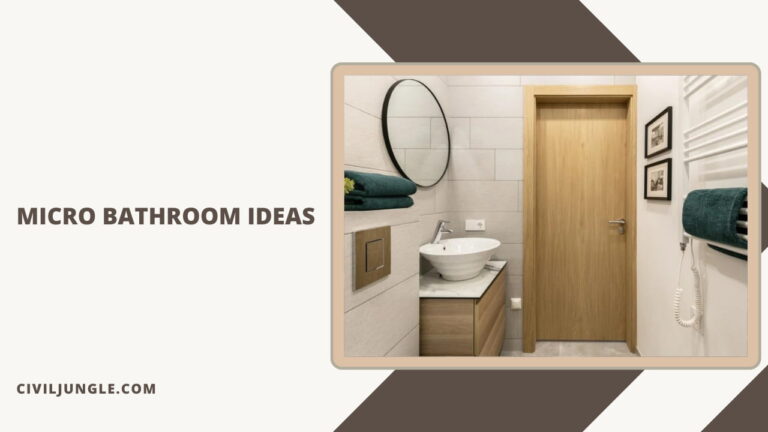 Micro Bathroom Ideas