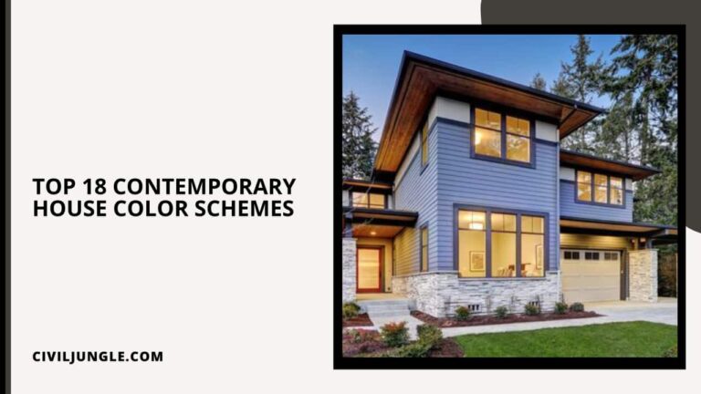 Top 18 Contemporary House Color Schemes