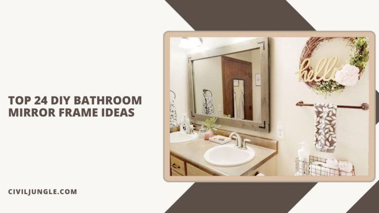 Top 24 Diy Bathroom Mirror Frame Ideas