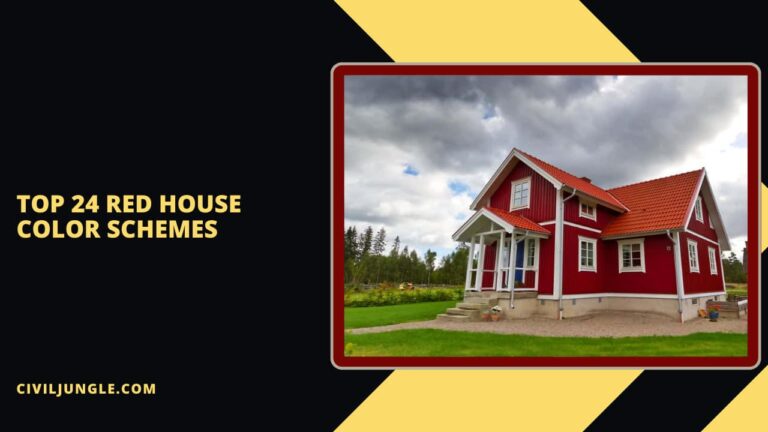 Top 24 Red House Color Schemes